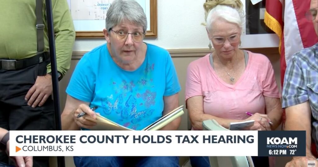 Cherokee County Kansas Holds Tax Hearing